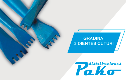 GRADINA 3 DIENTES CUTURI