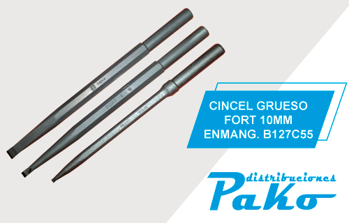 CINCEL GRUESO FORT 10MM ENMANG. B127C55